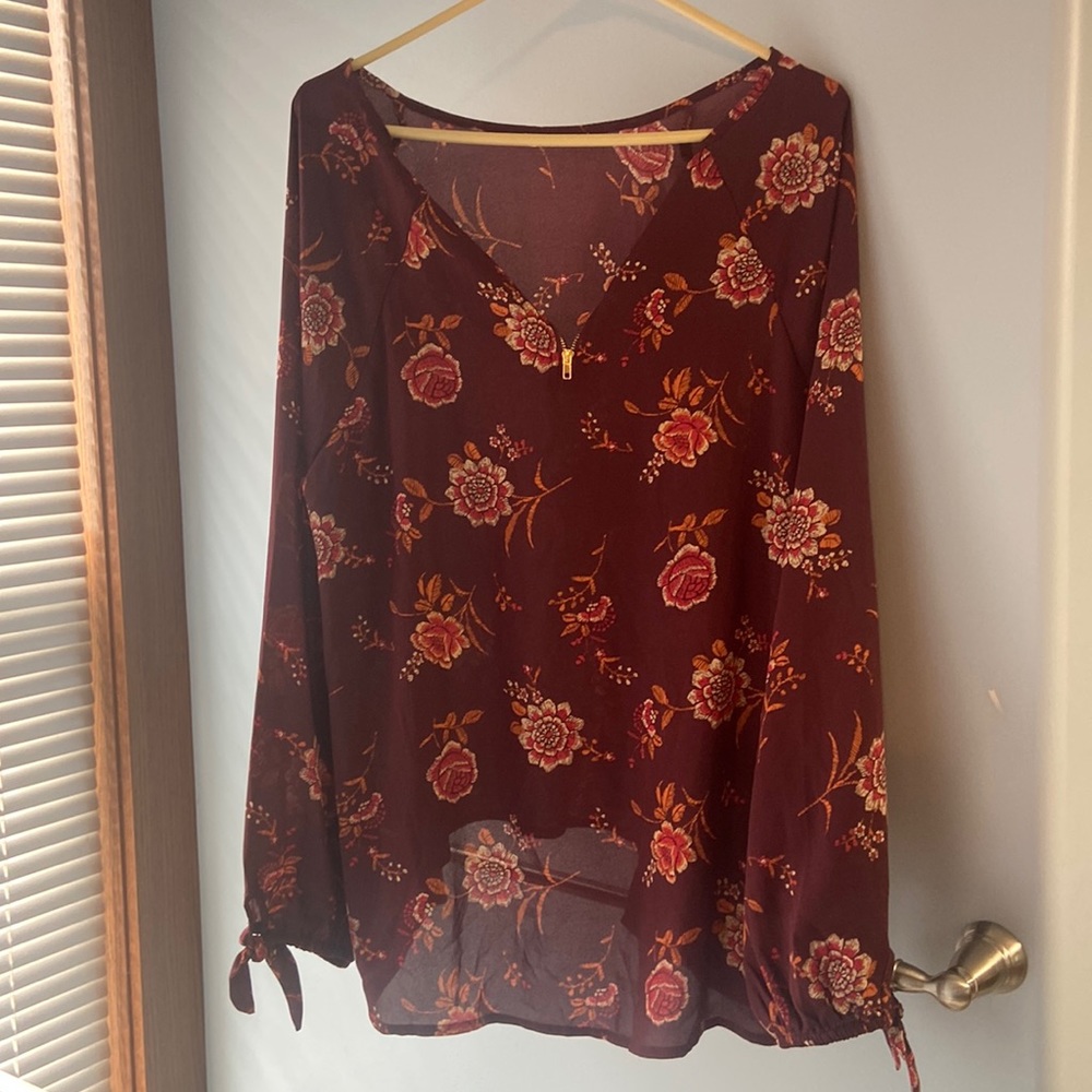 Sheer dress shirt from stitch fix